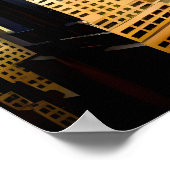 Fly TWA Trans World Airlines Chrysler Building New ポスター (角)