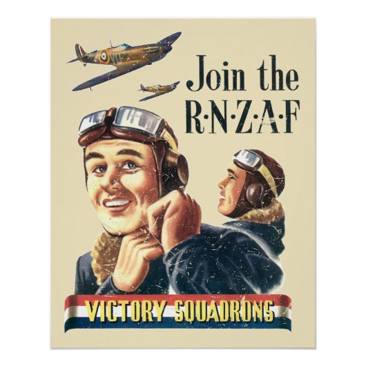 Fly with the Victory Squadrons | World War 2 ポスター (正面)