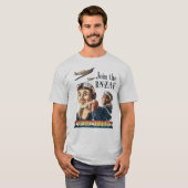 Fly with the Victory Squadrons | World War 2 Tシャツ (正面フル)