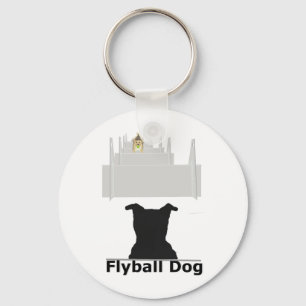 Flyball犬 キーホルダー