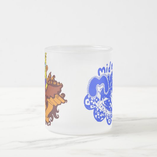 flybear mushmug フロストグラスマグカップ (中央)