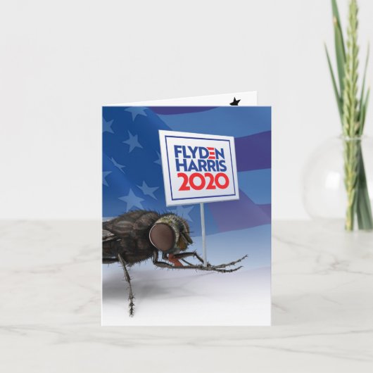 Flyden Harris 2020: Happy Bzzzday カード (正面)