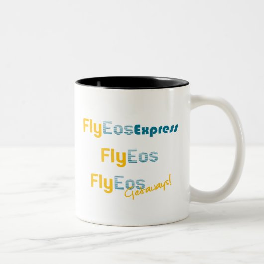FlyEosのグループのマグ ツートーンマグカップ (右)