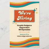 Flyerを雇う チラシ (正面)