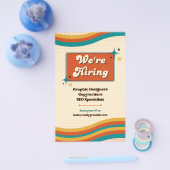 Flyerを雇う チラシ (シングル)