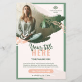 Flyer 14 cm x 21,6 cm Bien-être prospectus 14 チラシ (正面)