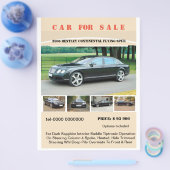 flyer customizable text and photos sale チラシ (シングル)