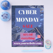 Flyer - Cyber Monday Sale チラシ (シングル)