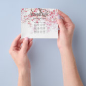 FLYER FOR BUSINESS :さくらんぼ花 チラシ (手)