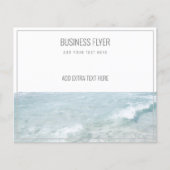 FLYER FOR BUSINESS ：波 チラシ (正面)