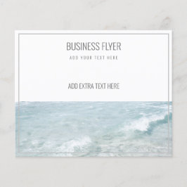 FLYER FOR BUSINESS ：波 チラシ