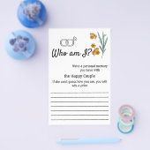 Flyer  ¿Quién soy? Flores - Juego チラシ (シングル)