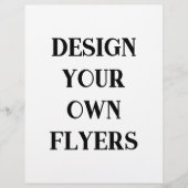 flyer template チラシ (正面)