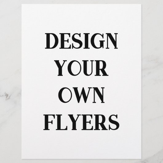 flyer template チラシ (正面)