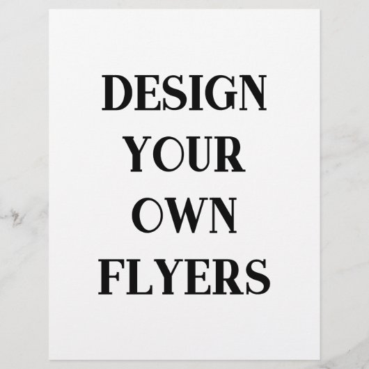 flyer template チラシ (裏面)