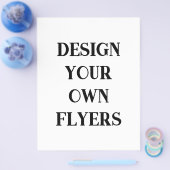 flyer template チラシ (シングル)