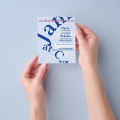 Flyer Template チラシ (手)