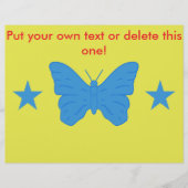 Flyer with Flag of Bady Bassitt, Brazil チラシ (正面)