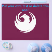 Flyer with Flag of Phoenix, Arizona チラシ (シングル)