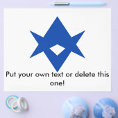 Flyer with Flag of Toyota City, Japan チラシ (シングル)