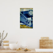 Flyg A-Bエアロトランスポートヴィンテージ旅行広告 ポスター (キッチン)