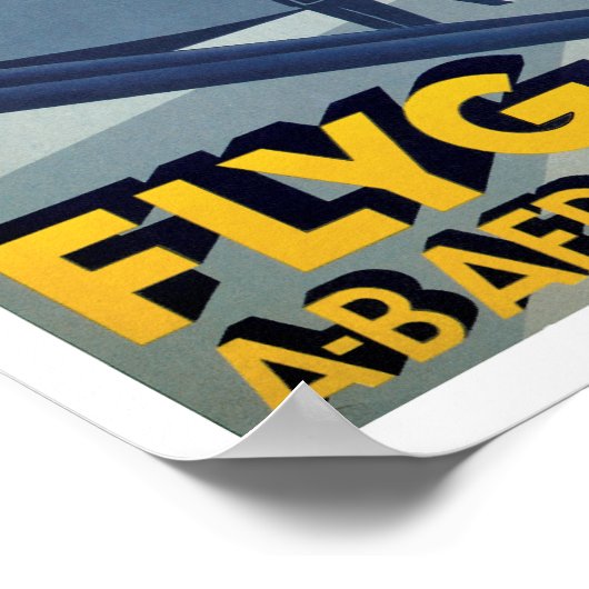 Flyg Med A-B空輸 ポスター (角)