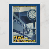 Flyg Med A-B空輸 ポストカード (正面)