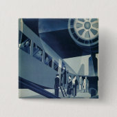 Flyg Med A-B空輸 缶バッジ (正面)