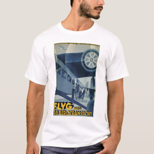 Flyg Med A-B空輸 Tシャツ