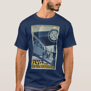 Flyg Med A-B空輸 Tシャツ