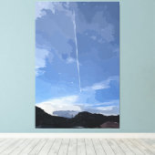 Flyin高引き伸ばしキャンバス印刷 キャンバスプリント (インサイチュ (ウッドフロア))