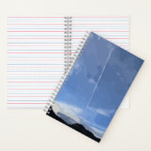 Flyin in in the Sky Spiralノートブック ノートブック (内側)