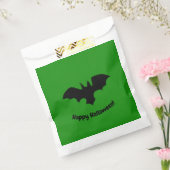 Flying Bat on green favor bag フェイバーバッグ (封をした状態)