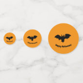 Flying Bat on Orange Confetti コンフェッティ (正面)