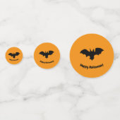 Flying Bat on Orange Confetti コンフェッティ (裏面)