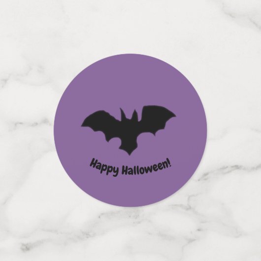 Flying Bat on Purple コンフェッティ (スモール正面)