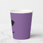 Flying Bat on Purple 紙コップ (左)