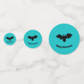 Flying Bat on Teal コンフェッティ (裏面)