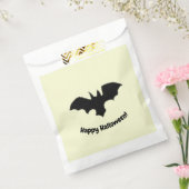 Flying Bat on yellow favor bag フェイバーバッグ (封をした状態)