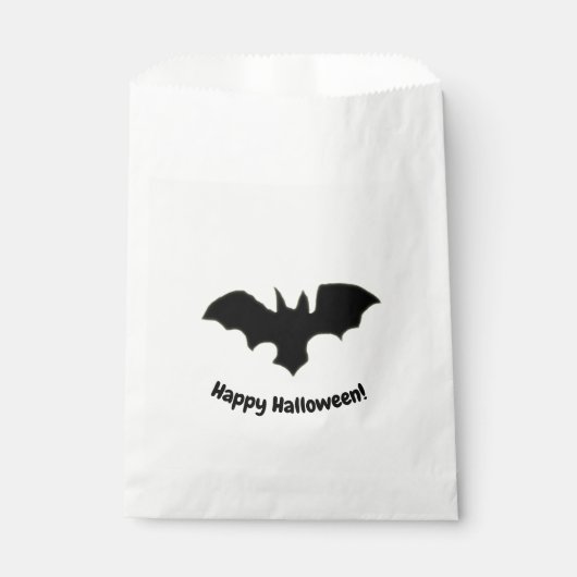 Flying Bat on yellow favor bag フェイバーバッグ (正面)