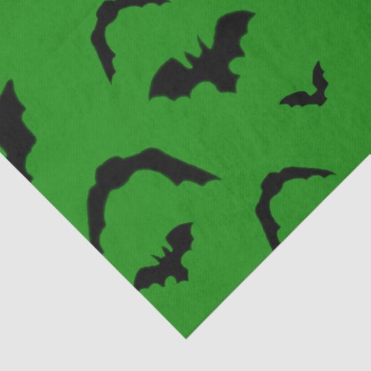 Flying Bats on Green 薄葉紙 (詳細)