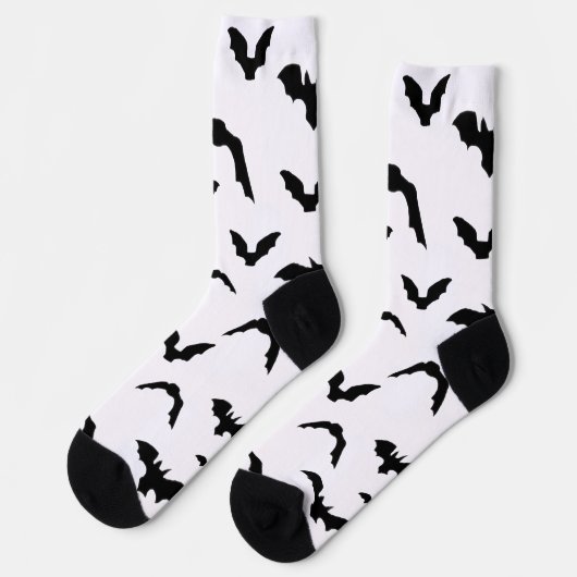 Flying Bats on White ソックス (左)