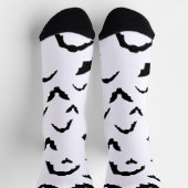 Flying Bats on White ソックス (上部)
