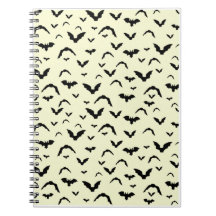 Flying Bats on Yellow