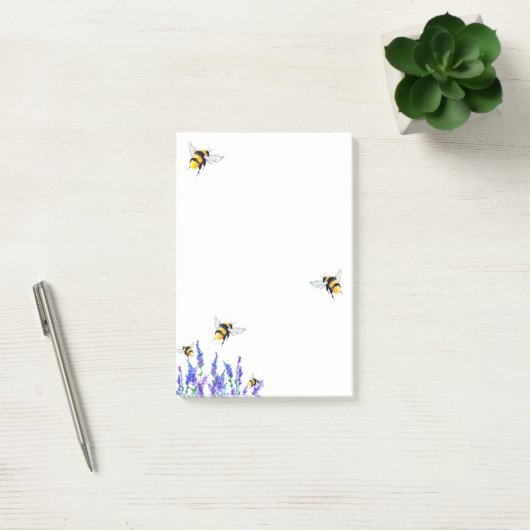 Flying Bees Post-it® Notes ポストイット (オフィス)