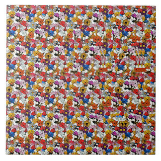 FLYING BIRD STEREOGRAM 4.25x4.25, 6x6 inches  タイル