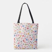Flying Bugs n' Blossoms All-Over Tote Bag トートバッグ (裏面)