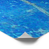 FLYING CHRISTMAS ANGEL IN BLUE SKY ポスター (角)