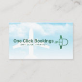 Flying Computer Mouse | Travel Agency 名刺 (正面)