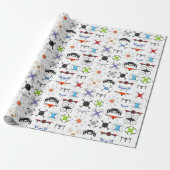 Flying Drones  ラッピングペーパー (アンロールド)